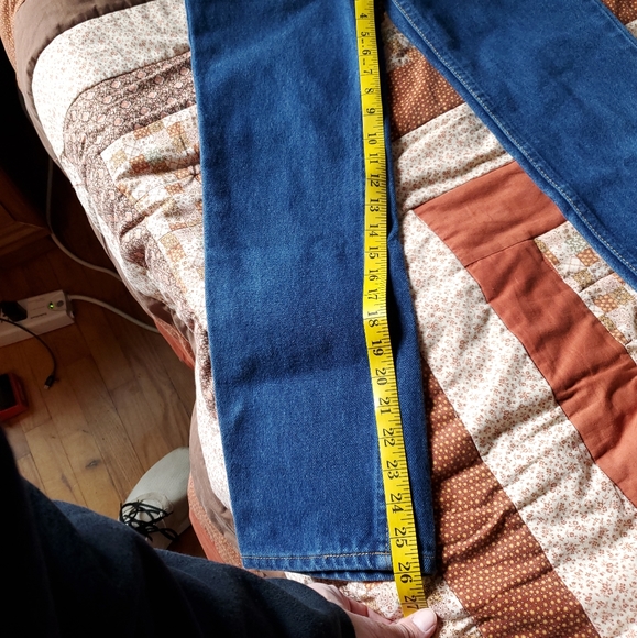 Levi's Vintage Orange Tab Boys Blue Jeans. 14 Regular. (27x27). USA made. EUC. - Picture 12 of 16